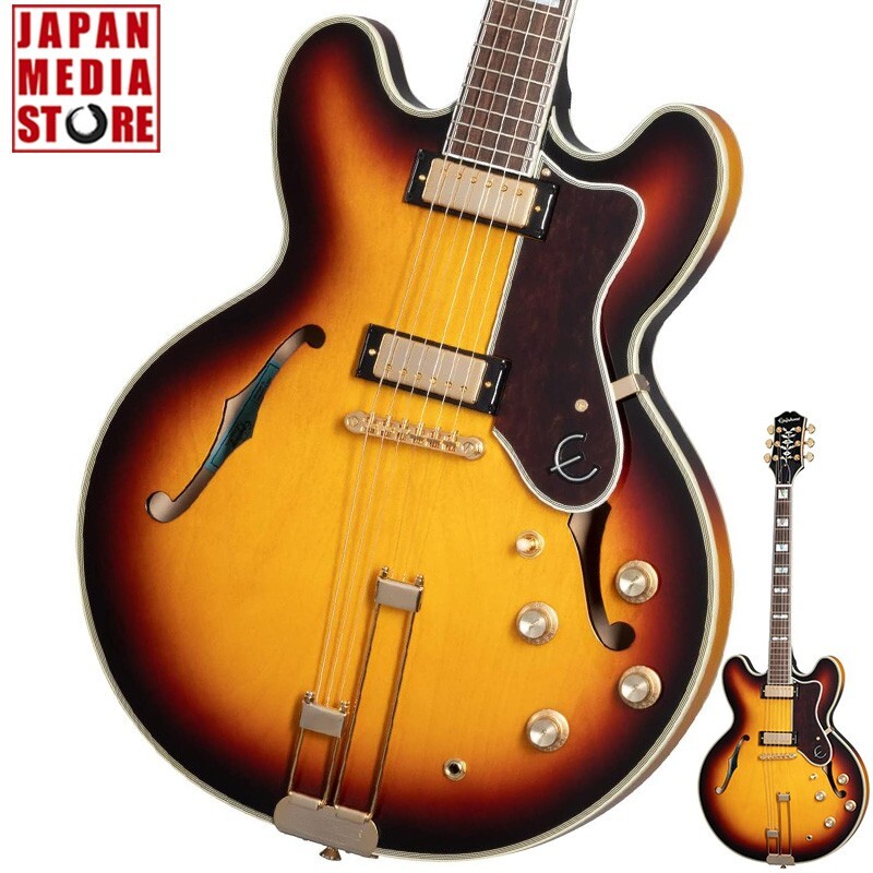 ギター Epiphone sheraton Frequensator sunburst Epiphone Sheraton Frequensator - Vintage Sunburst - Swing