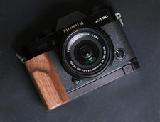 Handmade Wooden Wood Camera Handle Hand Grip Fr Fuji XT30 Mark II Fujifim XT30II