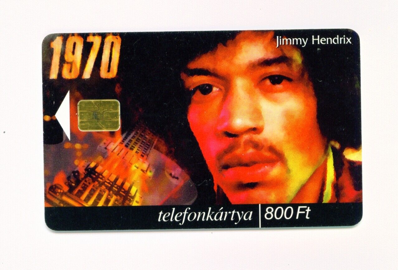 HUNGARY  - Jimmy Hendrix Chip Used Phonecard (41)