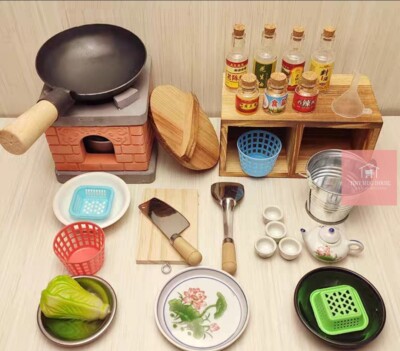 REAL Mini kitchen set Can Cook Real Mini Food perfect gift for