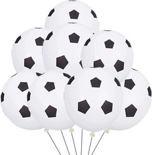 50 Globos de Fútbol 12" Fútbol Impreso Partido Fiesta Látex Cumpleaños Liga FIESTA
