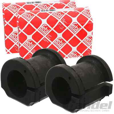 2x FEBI LAGERUNG STABILISATOR VORDERACHSE LINKS RECHTS für HONDA CIVIC HATCHBACK
