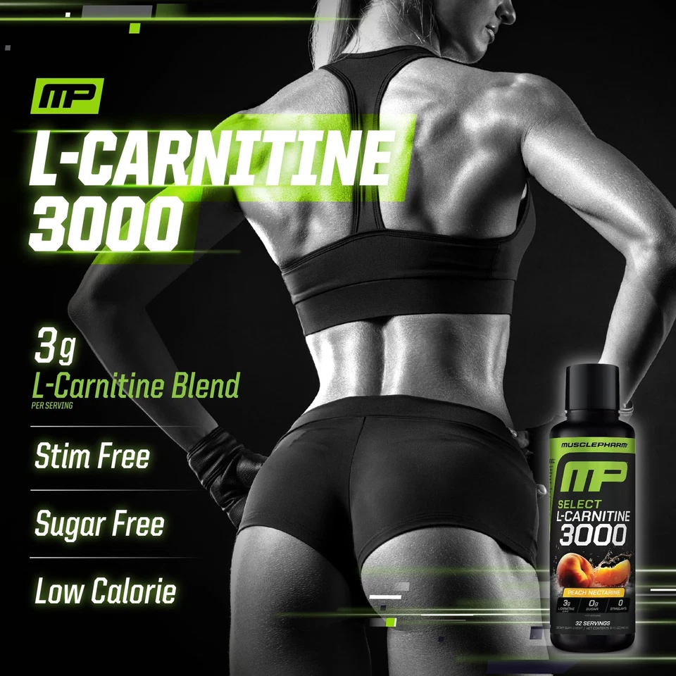 Muscle Pharm L-Carnitina 3000 El último suplemento líquido L carnitina para... Foto 4 de 4