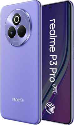 realme P3 Pro 5G (8GB RAM 256 GB ROM)-PURPLE, Dual SIM “NO TARIFFS