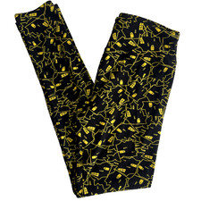 RARE Lularoe HALLOWEEN HAUNTED HOUSE Leggings OS One Size