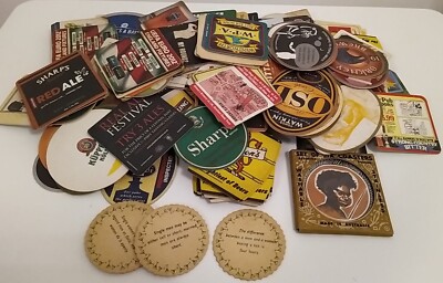 Menge Vintage Bieruntersetzer Pub Bar Getränk Pappe Untersetzer Menge 100+