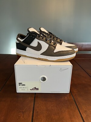 nike dunk by you dark mocha