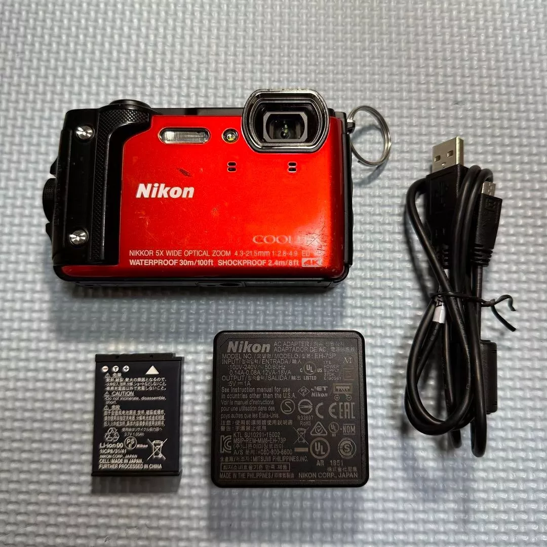 Waterproof Camera Nikon COOLPIX W300 ORANGE