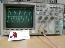HP 54610A 500MHz 1 GS/s DSO TESTED! Digital Oscilloscope PROBES INCLUDED