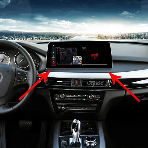 Supporto base telaio per schermo Android BMW X5 F15 X6 F16 12,3 pollici - Foto 5 di 5