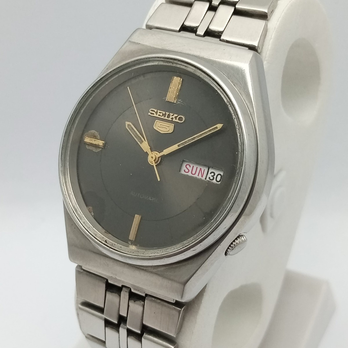 Seiko 5 Automatic 6309-8820 Vintage Men's Watch Day Date Japan | eBay
