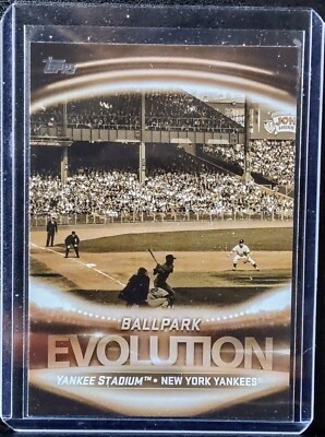 2019 Topps Ballpark Evolution Yankee Stadium To Yankee Stadiums #EO-13 New York