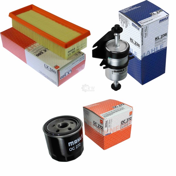 Mahle / Knecht Kraftstofffilter KL 238 Luftfilter LX 580 ÖLfilter OC 272-image
