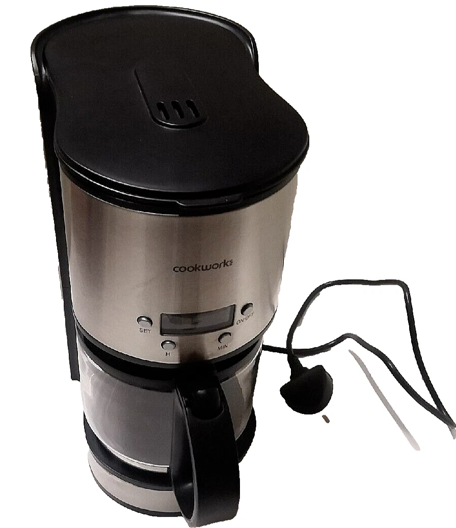 Cookworks Stainless Steel Filter Coffee Maker