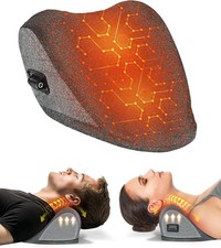 Pillow Massage Neck Hump, TheraPillow Traction Massager with Heat