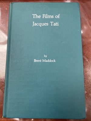The Films of Jacques Tati Brent Maddock 1977 Hardcover Book The Scarecrow Press