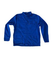 Proban/FR-7A By Westex Flame Resistant Size Large Welding Shirt Royal Blue