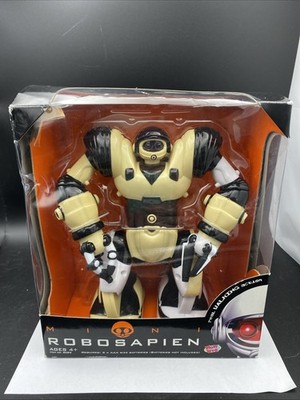 WowWee 7 Mini RoboSapien Robot Toy. Walks Light Up Eyes. New In Box