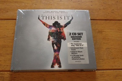 Michael Jackson CD This Is It Souvenir Edition 2 Disc New Sealed Pop Rock Hype