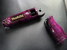 Makita TD022 Pen Impact Driver Custom Housing Pink Color Painted Worksite Tool