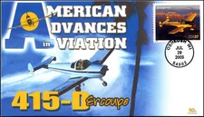 Scott 3920 37 Cents Ercoupe 415 Therome Color FDC 10 Of 50