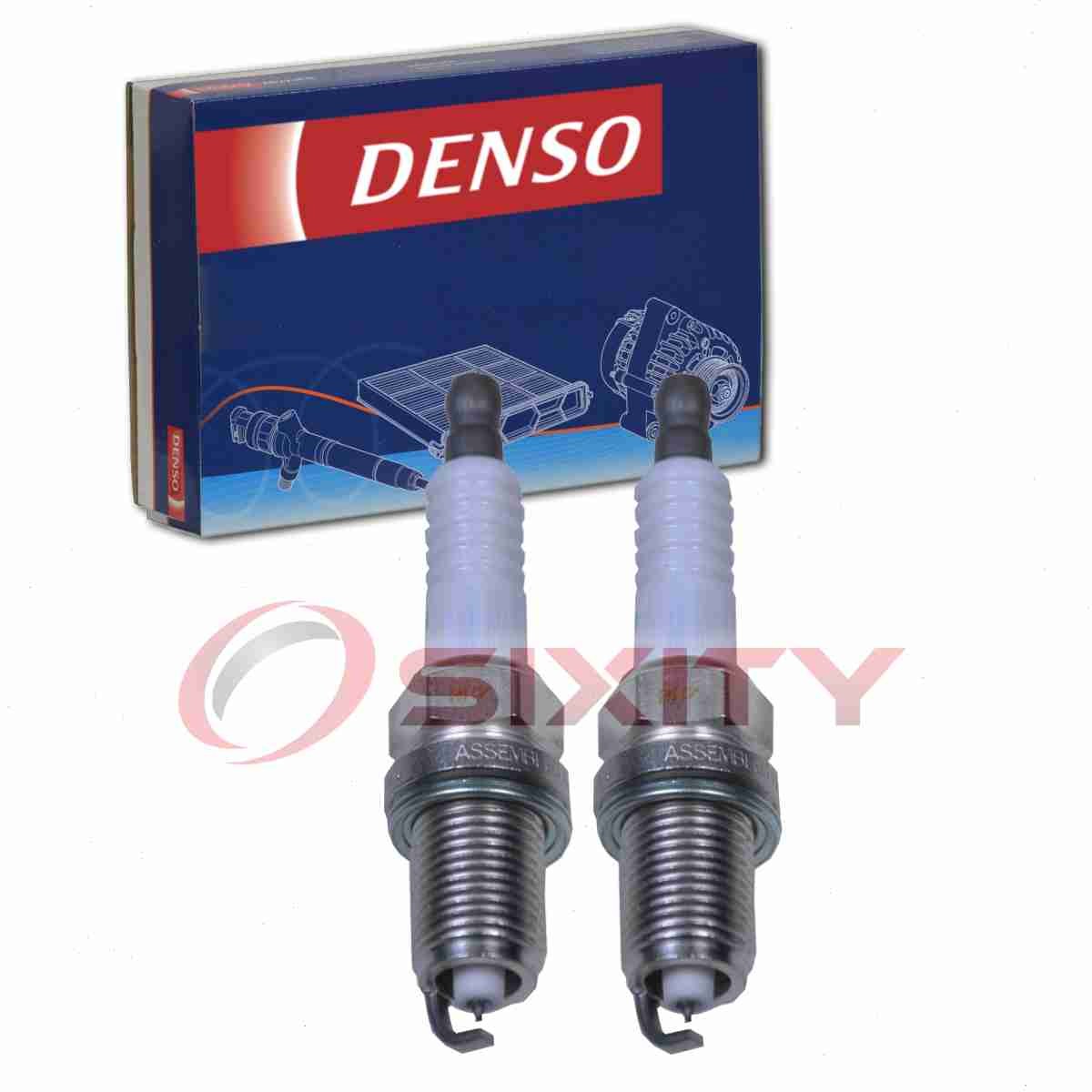 2 pc DENSO 3297 Spark Plugs for XP3923 SK20R11 96130723 90919-C2002 wz