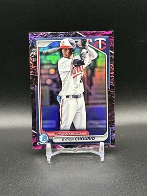 [NM] 2024  Topps Bowman Chrome Baseball Byron Chourio Purple /199