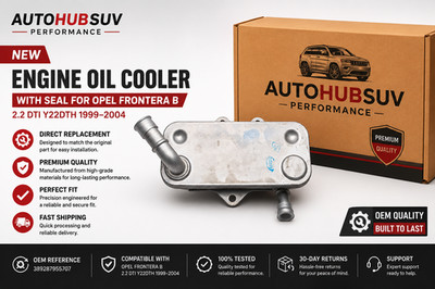 Oil Cooler for Opel Frontera B 2.2 DTI Y22DTH Diesel Engine 2000 2004 OEM