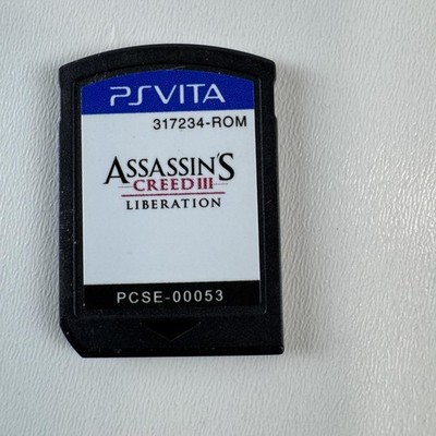 Assassin's Creed III Liberation PlayStation Vita Video Game Card PCSE-00053