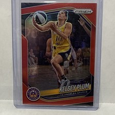 2025 Panini Prizm WNBA Kelsey Plum Las Vegas Aces Red Prizm number -/299