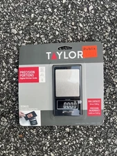 TAYLOR PRECISION PORTIONS DIGITAL KITCHEN SCALE, (16 oz/500 g) NEW MFG. SEALED!
