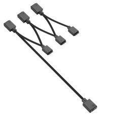 5V 3-Pole ARGB Splitter Cable Extension Cable 1-to-3/4/6 Splitter, for CPU ...