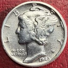 1942-D Mercury Dime. BU. Free Shipping