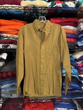 Vintage Arrow Shirt Mens 14.5 Brown Cum Laude Decton Oxford Tapered USA 60s