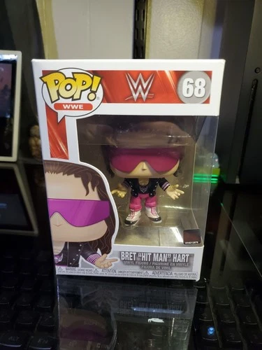 Funko Pop! WWE Bret "Hit Man" Hart #68 Collectible Vinyl Figure