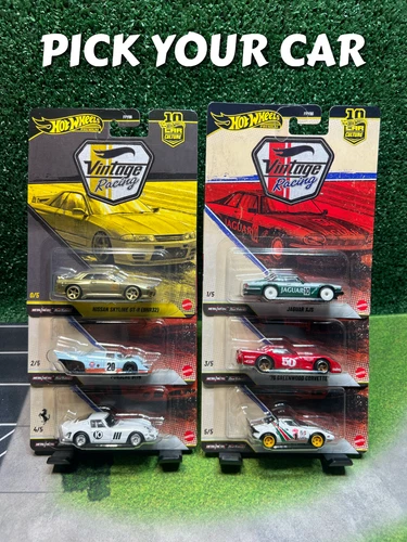 Pick Your Car - Hot Wheels 2026 Premium - Car Culture - Vintage Racing