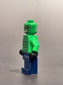NEW DC Batman Killer Croc Lego Minifigure Custom print ON LEGO 7780 The Batboat