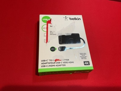 Belkin F2CU038BTBLK USB-C to HDMI 0.15 m Adapter - Black