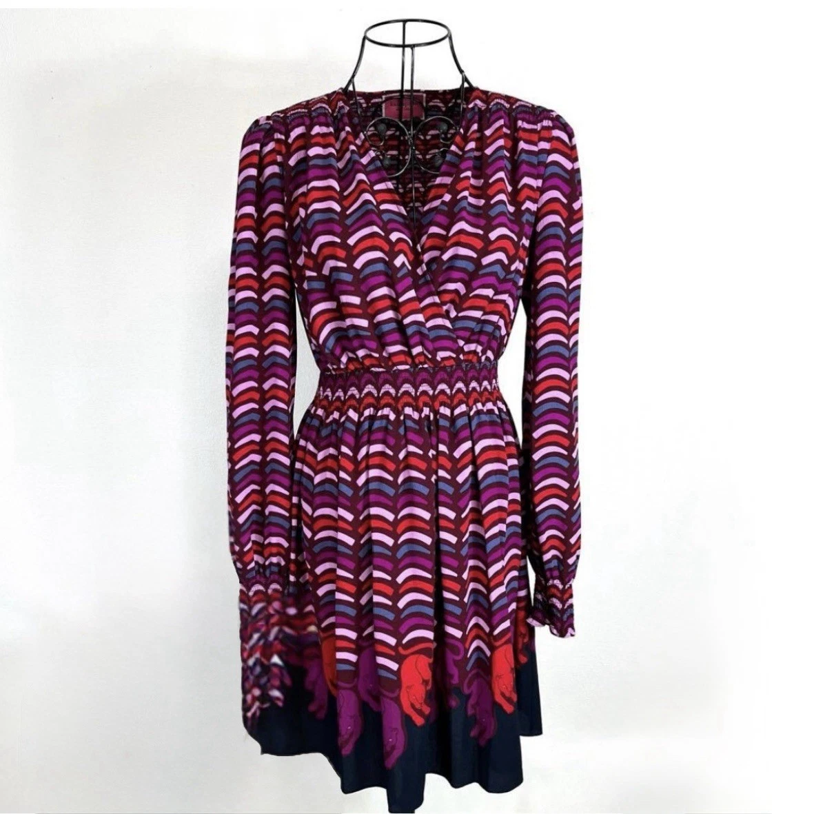 navy blue dress for baby girl Kate Spade New York Abstract Sweets SS15 Pleated Dress – evaChic main image 0