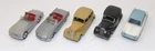 Set of 5 Vintage Dinky Toys Meccano Ltd Made In England Triumphs & Spitfire
