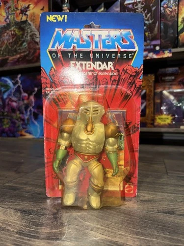 Vintage Masters Of The Universe New Logo extendar With Protective Case
