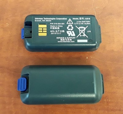 Intermec Technologies Corp. AB18 Li-ion 3.7V Battery 318-034-001