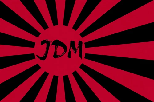 JDM Japan Rising Sun Naval Ensign Navy Japanese Flag Self Adhesive Vinyl Sticker