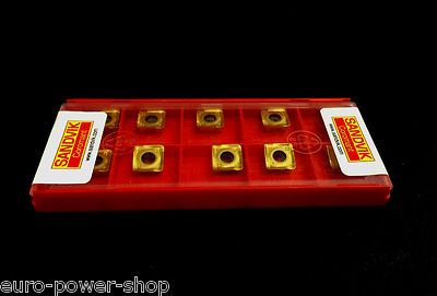 Sandvik 10 pcs. 490R-08 T3 08M-MM S40T Carbide Inserts 490R-08T308M-MM S40T
