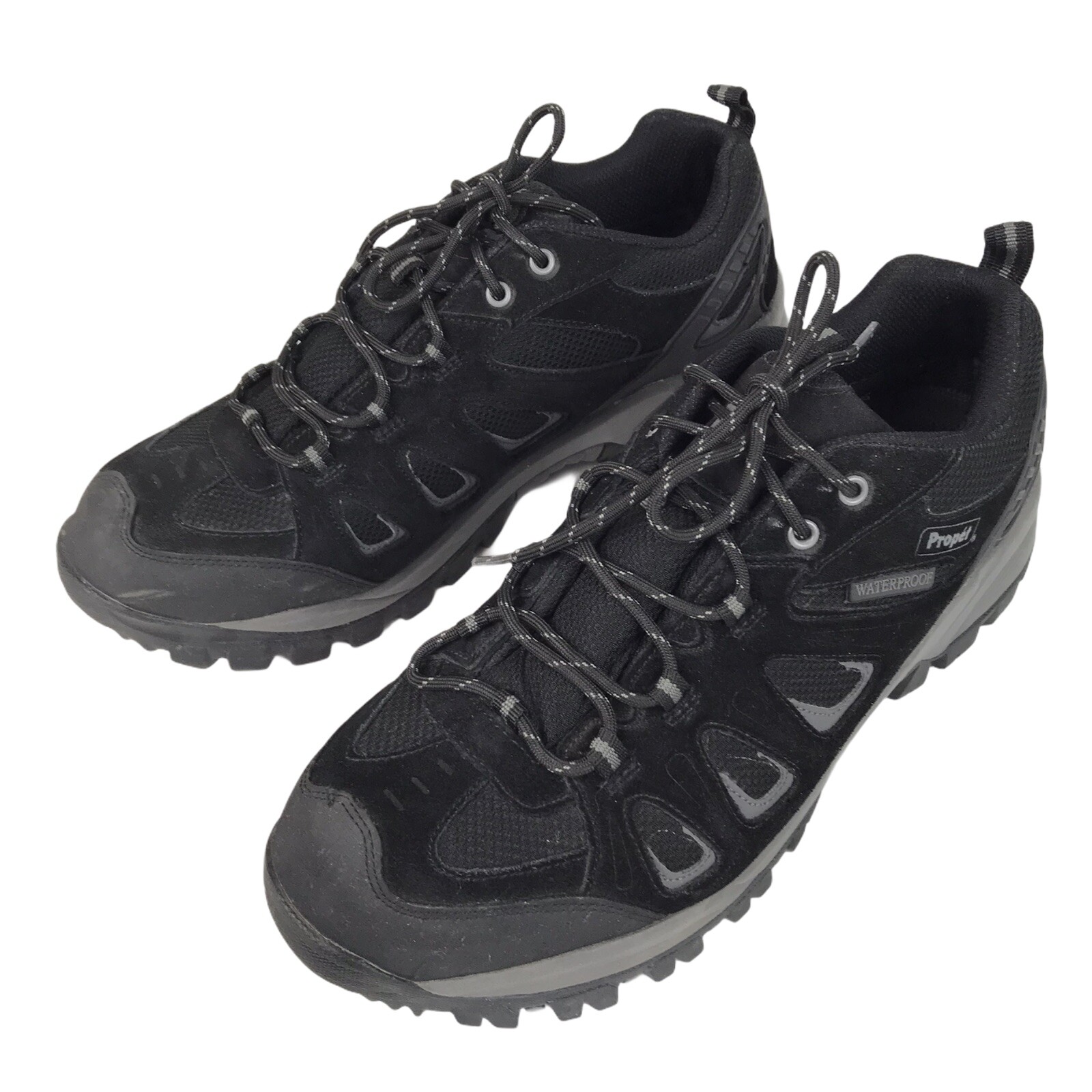 Propet Ridge Walker Low Mens Hiking Trekking Waterproof Shoe Black 12 M