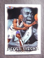 Jacque Vaughn #26 NBA Hoops 1998 Basketball Card (Utah Jazz) 