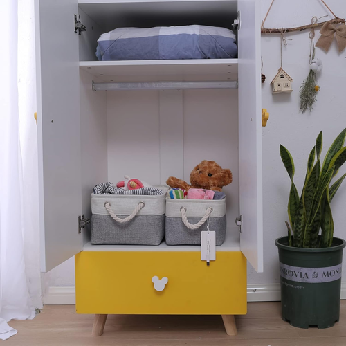 Fabric Storage Basket, Foldable Linen Storage Box for Nursery and Home, Collapsi - Picture 9 of 9