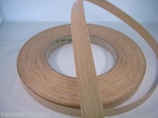 Pre-Glued Iron-On, Real Wood Veneer Edging Tape -  22mm 30mm 40mm 50mm