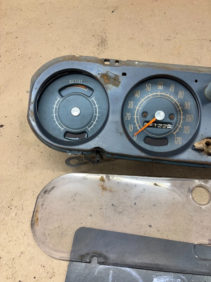 1966 1967 66 67 Pontiac GTO TEMPEST Lemans velocímetro medidores calibre conjunto de clúster Foto 2 de 4