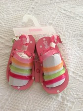 NWT WATER BUG SWIM LINE GYMBOREE Jelly Sandals NWT Size 4